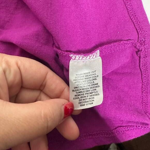 Disney Jumping Beans Purple Princess Kindness Girls Tee Size 6 - Picture 8 of 8